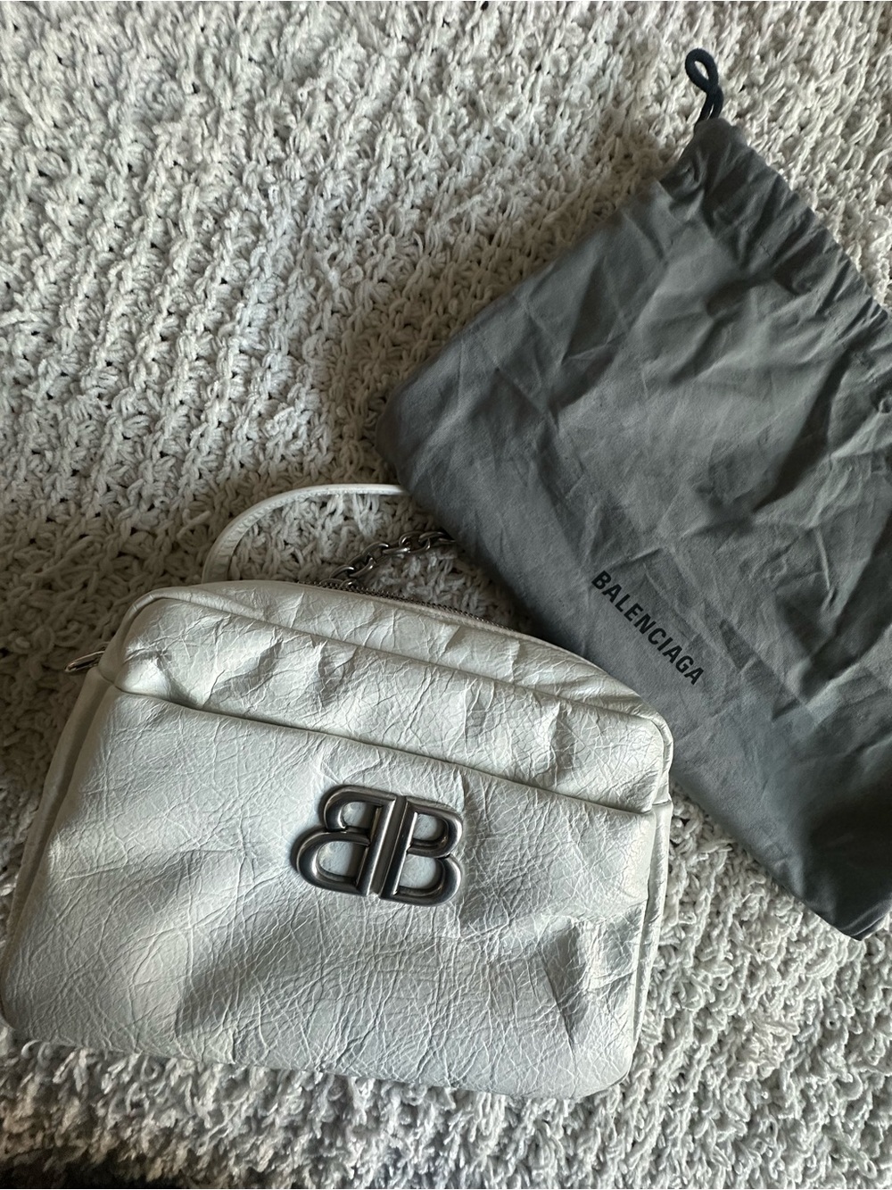 NWT BALENCIAGA Monaco Camera Xs Shoulder/Crossbody Bag - Picture 3 of 14